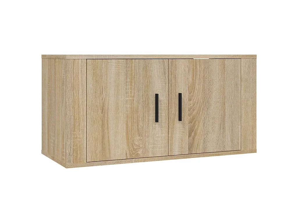 Ensemble de meubles TV 3 pcs Chêne sonoma Bois d'ingénierie