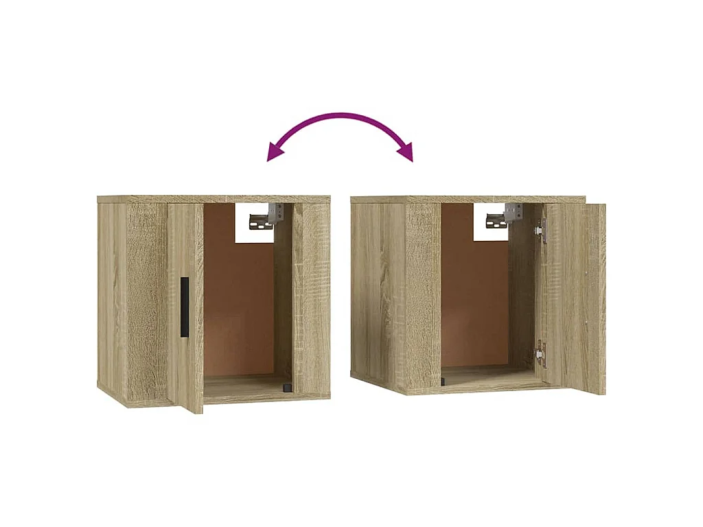 Ensemble de meubles TV 3 pcs Chêne sonoma Bois d'ingénierie