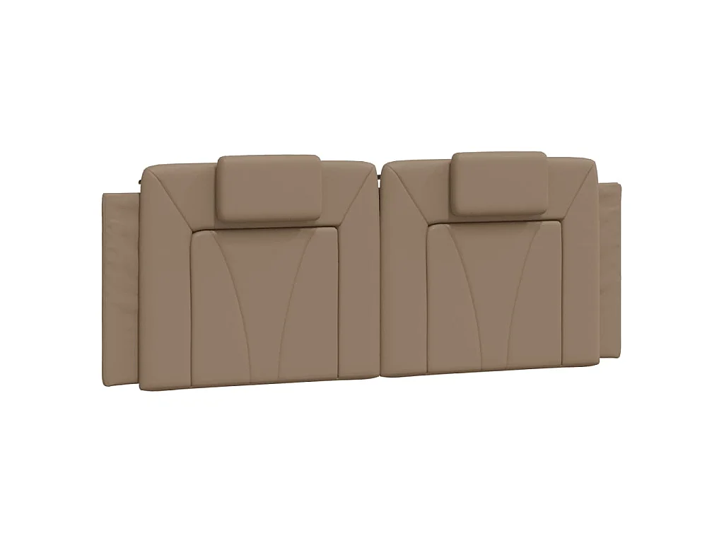 Coussin de tête de lit Viana cappuccino 140 cm similicuir