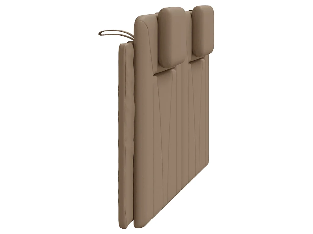 Coussin de tête de lit Viana cappuccino 140 cm similicuir