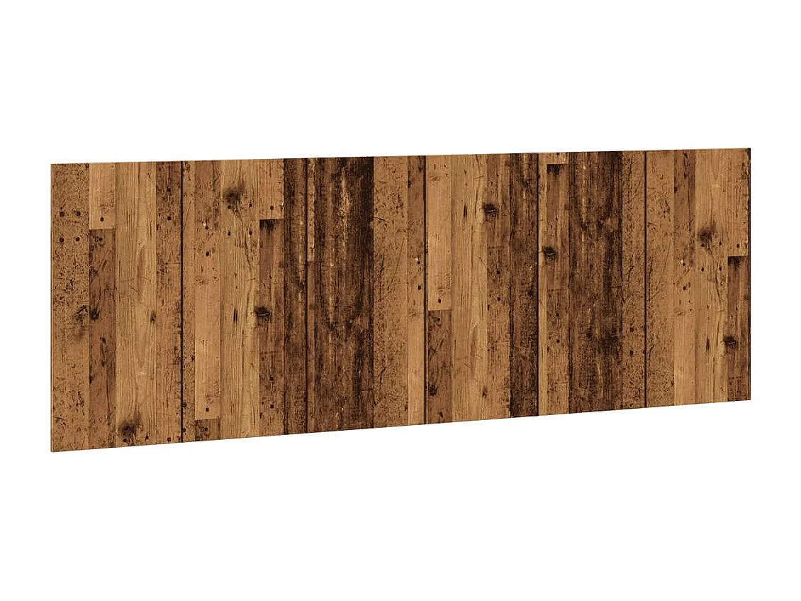 Kopfteil Wandmontage Altholz-Optik 240x1,5x80 cm Holzwerkstoff