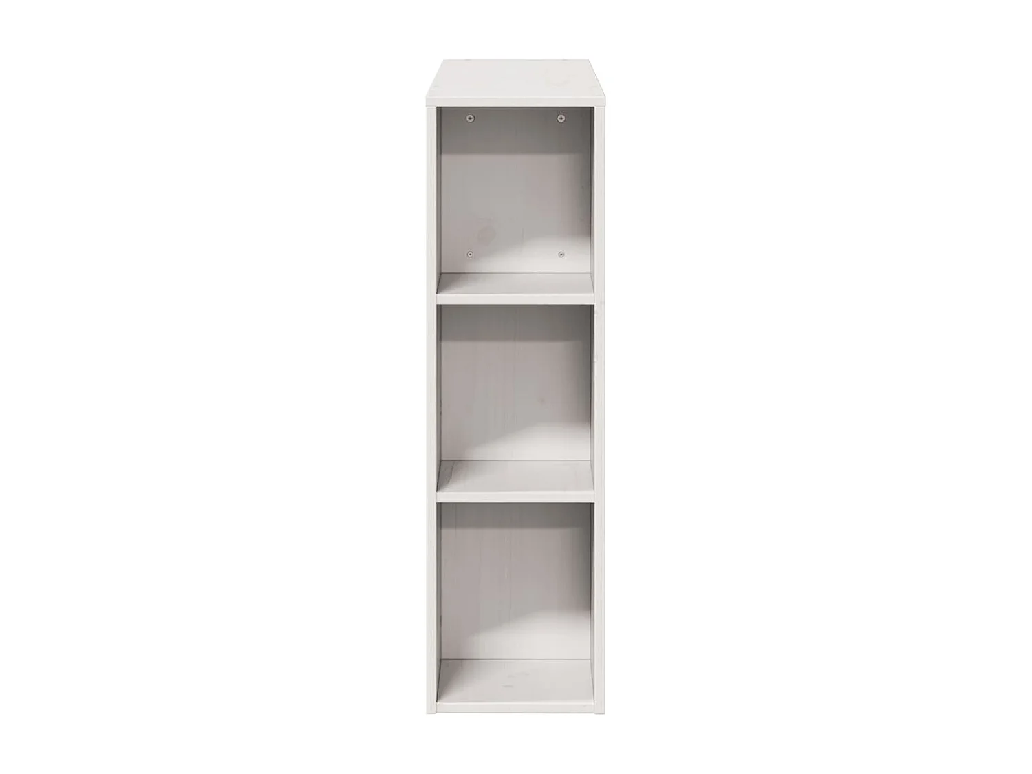 Tête de lit avec rangement blanc 90 cm bois massif de pin
