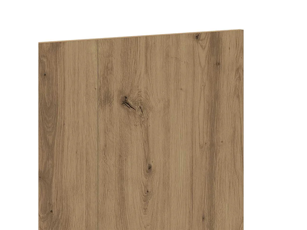 Tête de lit chêne artisanal 200x1,5x80 cm bois d'ingénierie