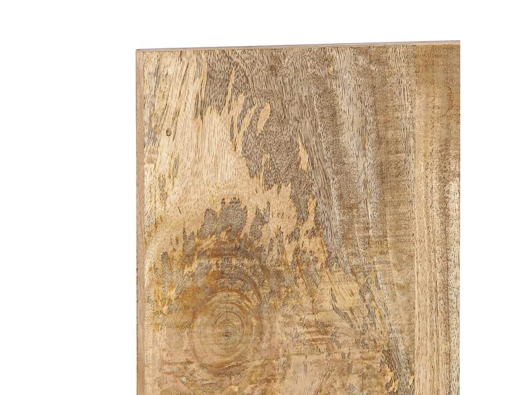 Hoofdbord 160 cm massief ruw mangohout
