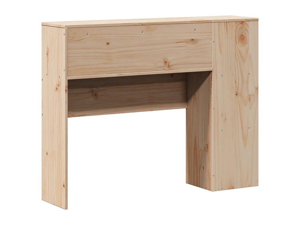 Kopfteil mit Stauraum 75 cm Massivholz Kiefer