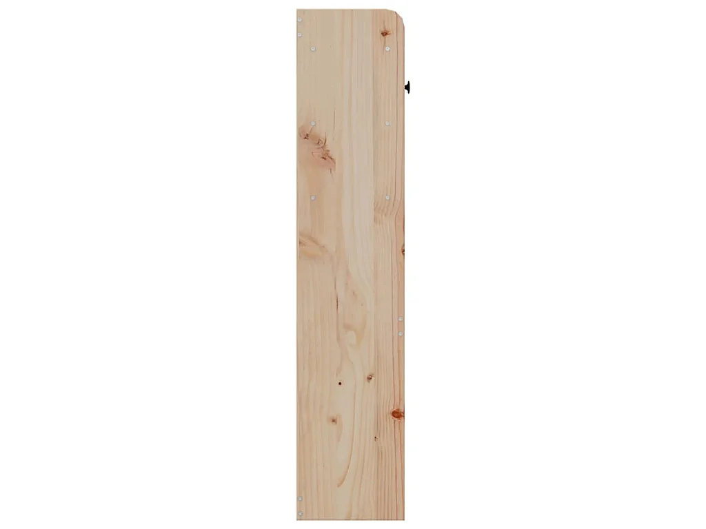 Tête de lit avec rangement 75 cm bois massif de pin