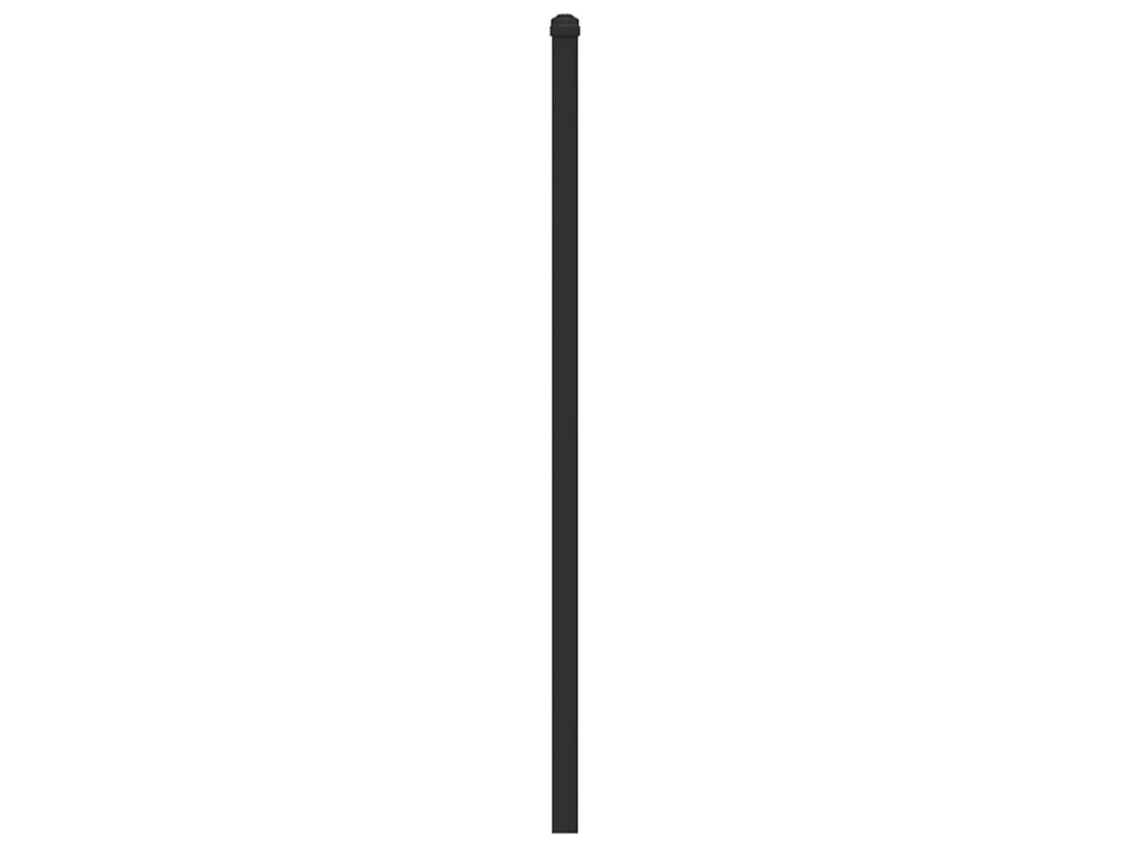 Ersatz-Kopfteil Braun Eichen-Optik 90 cm Holzwerkstoff und Stahl