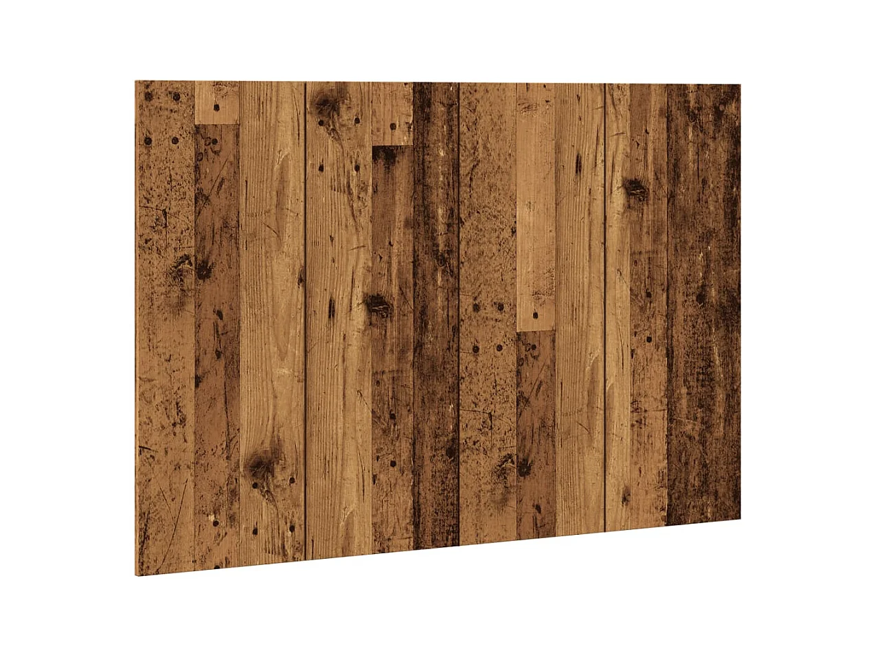 Tête de lit vieux bois 120x1,5x80 cm bois d'ingénierie