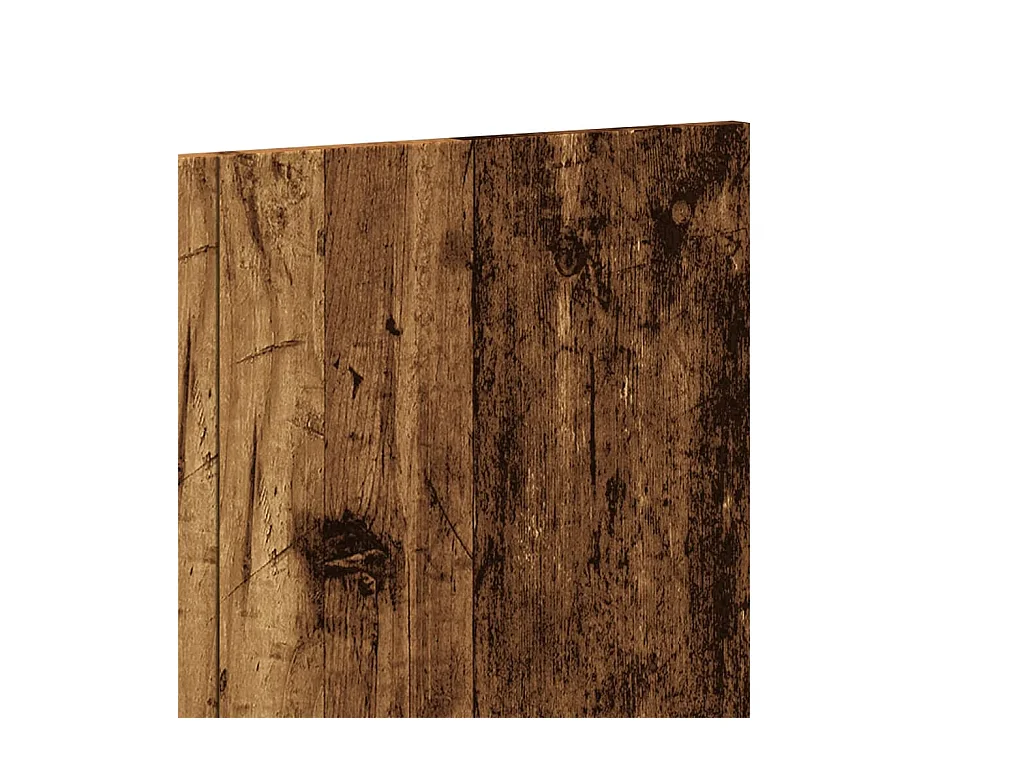 Tête de lit vieux bois 120x1,5x80 cm bois d'ingénierie