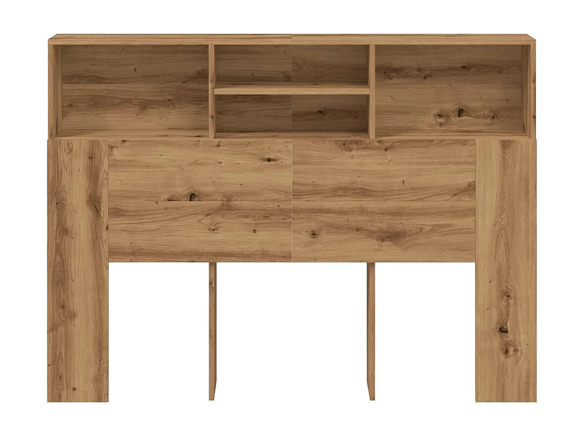 Armoire à tête de lit Artisan Chêne 140x19x103,5 cm