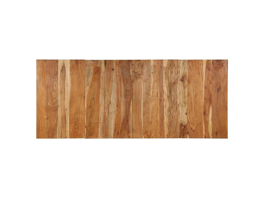 Cabecero de cama 200 cm madera maciza acacia