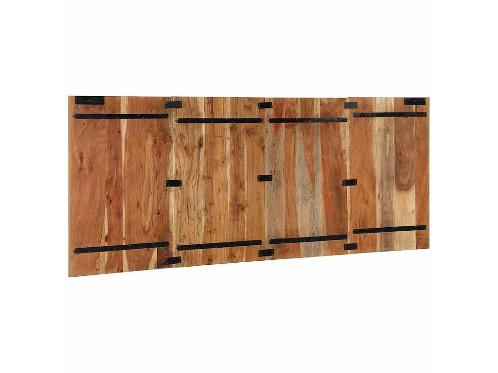 Cabecero de cama 200 cm madera maciza acacia