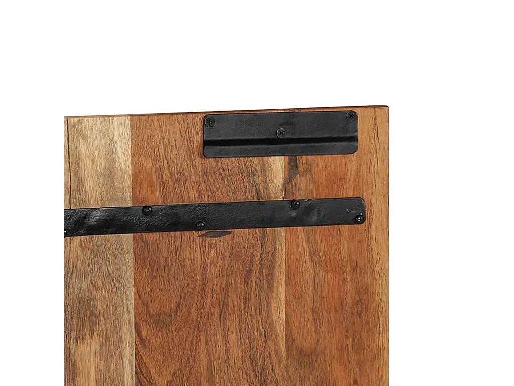 Cabecero de cama 200 cm madera maciza acacia
