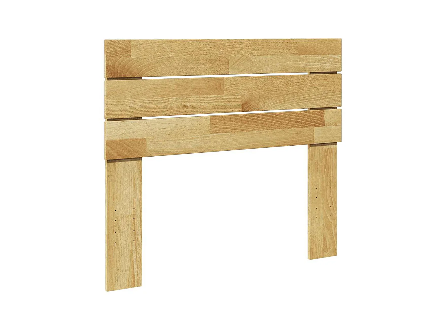 Tête de lit 80 cm bois massif de chêne