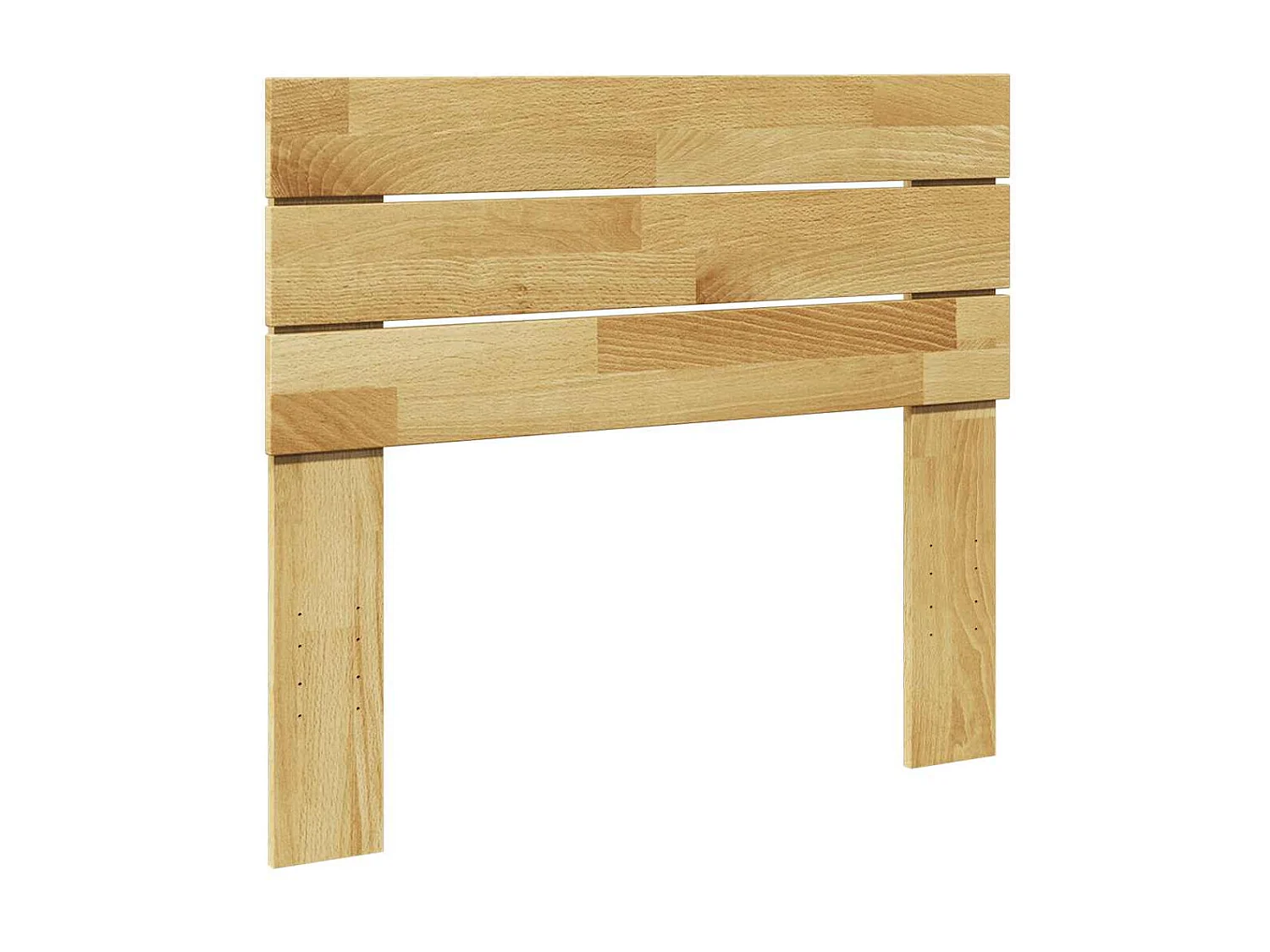 Hoofdbord 80 cm massief hout eiken