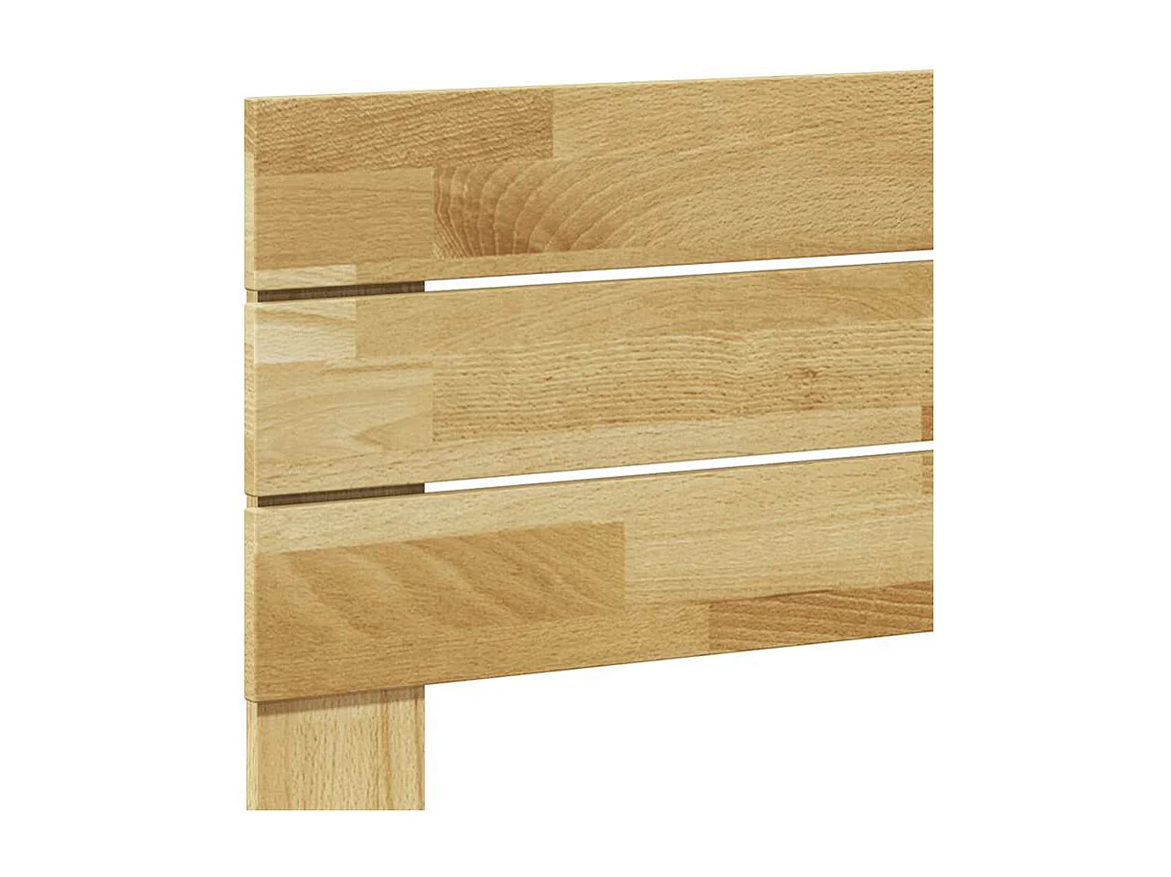 Hoofdbord 80 cm massief hout eiken