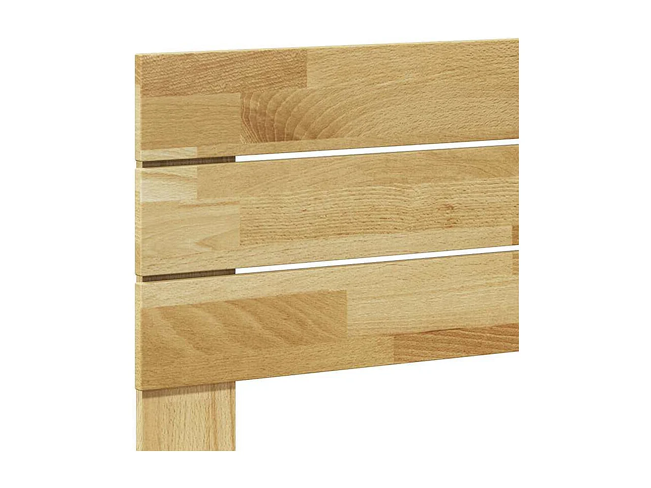 Hoofdbord 80 cm massief hout eiken
