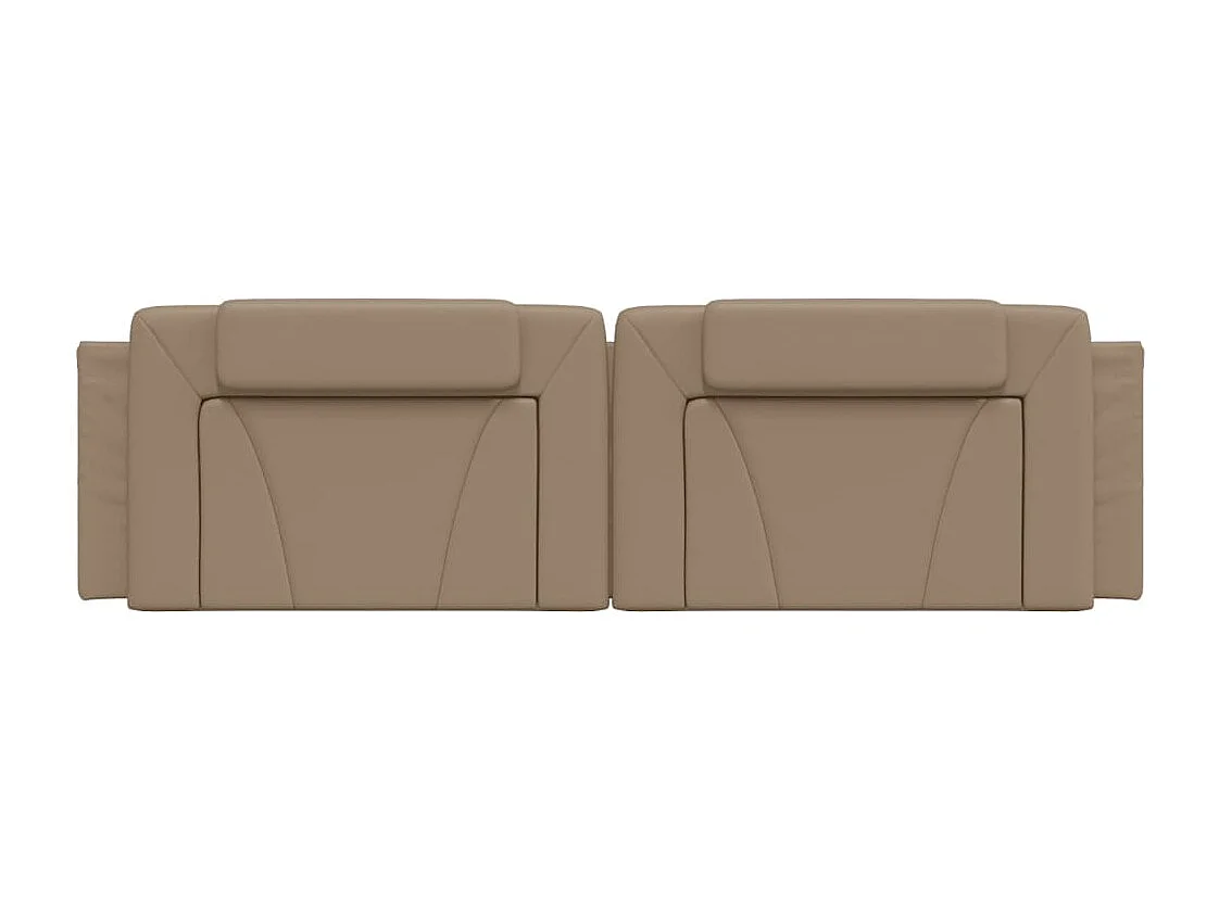 Coussin de tête de lit Viana cappuccino 180 cm similicuir