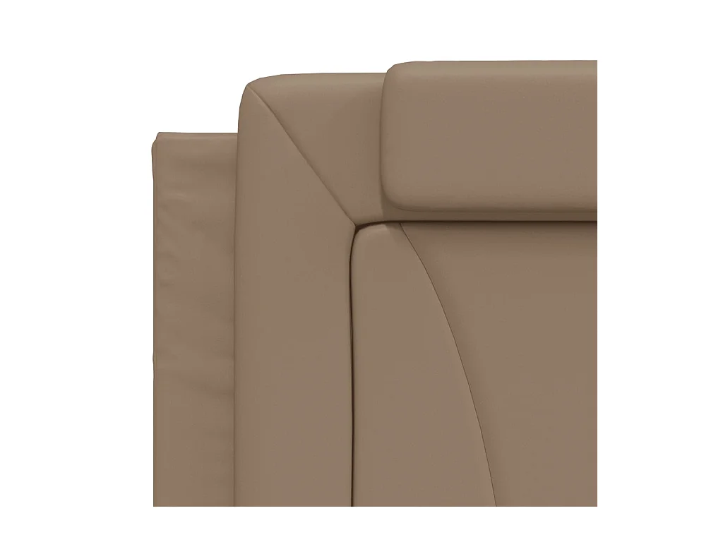Coussin de tête de lit Viana cappuccino 180 cm similicuir