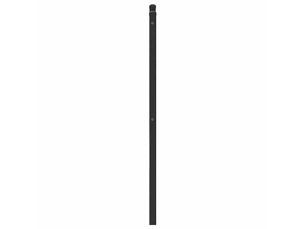 Tête de lit de remplacement chêne marron 100 cm bois d'ingénierie et acier