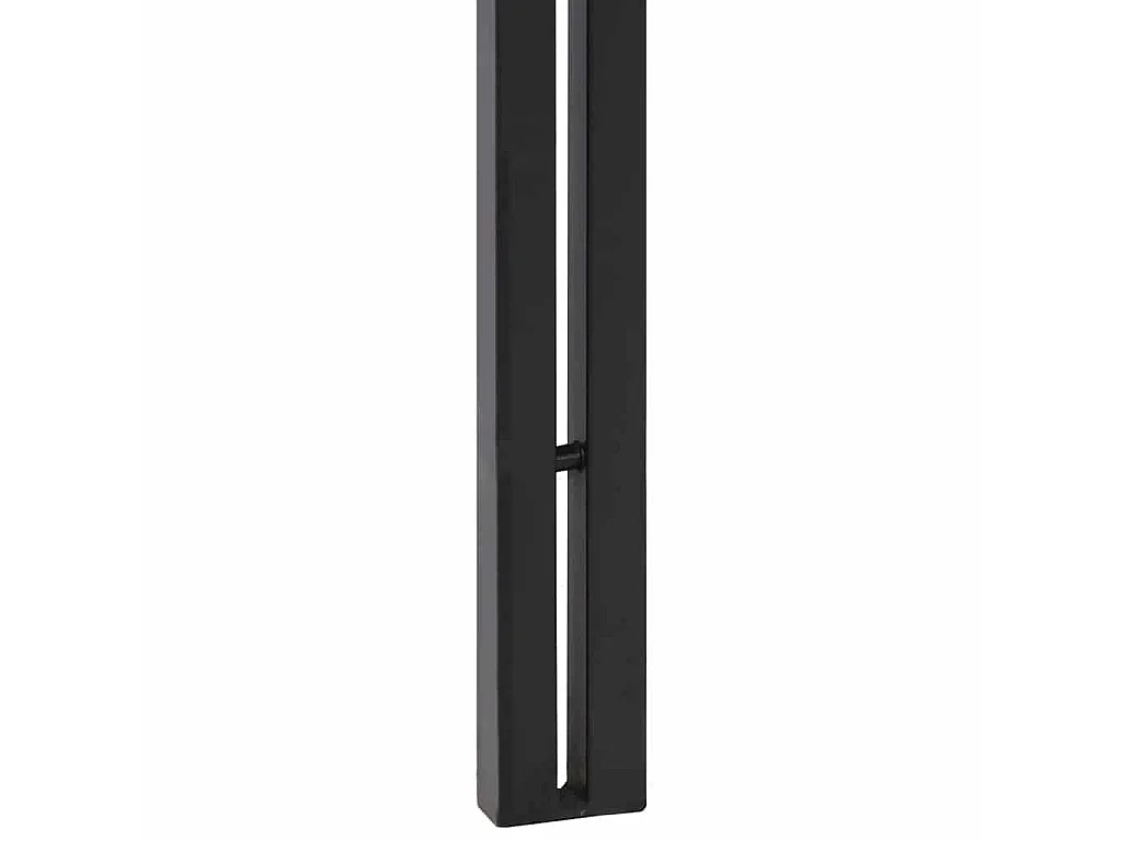Tête de lit 160 cm bois massif récupéré et fer