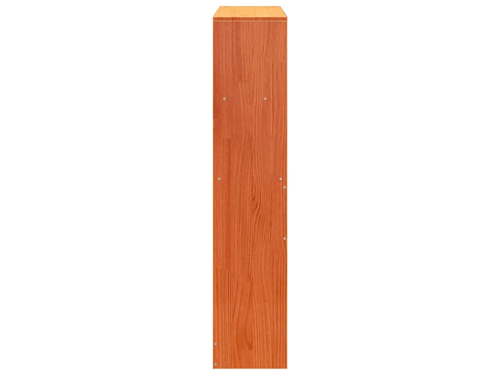 Tête de lit avec rangement cire marron 75 cm bois massif de pin
