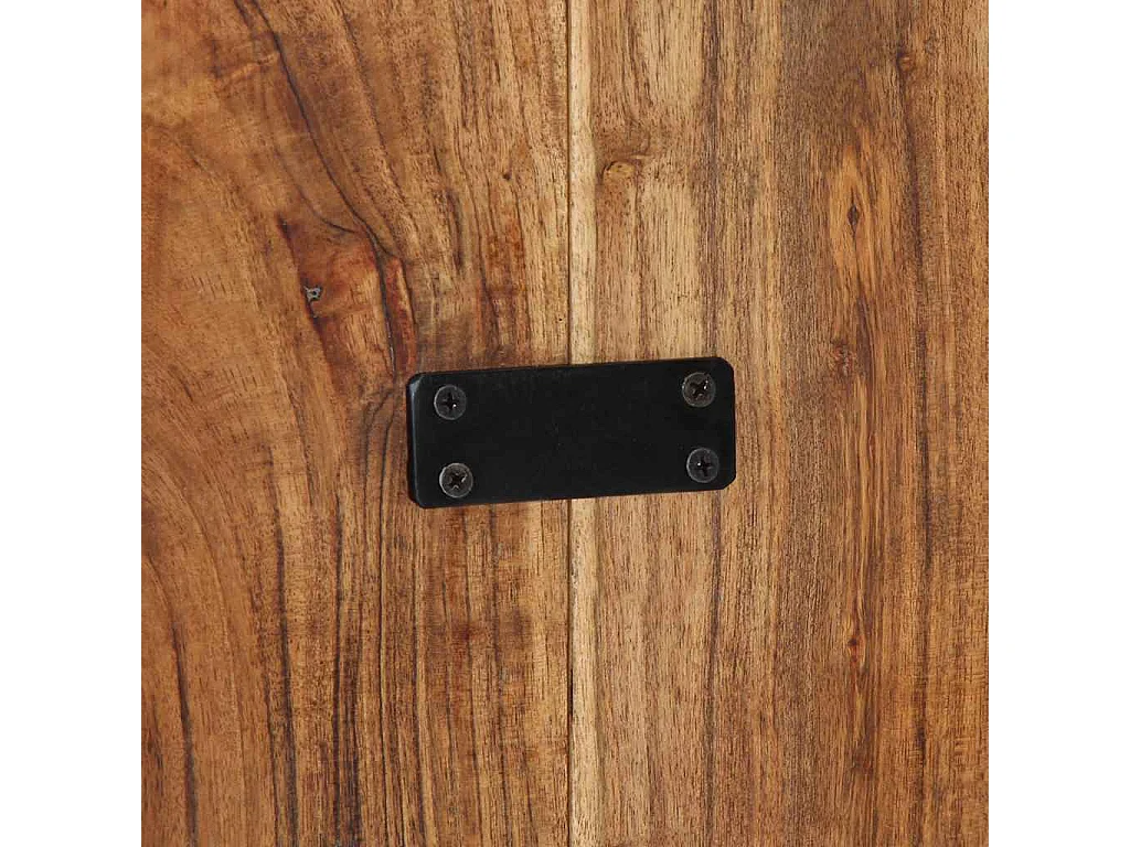 Cabeceira 200 cm Madeira maciça de Acácia