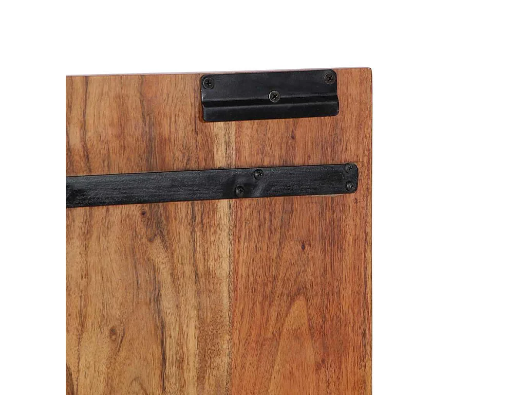 Tête de lit 200 cm bois massif d'acacia