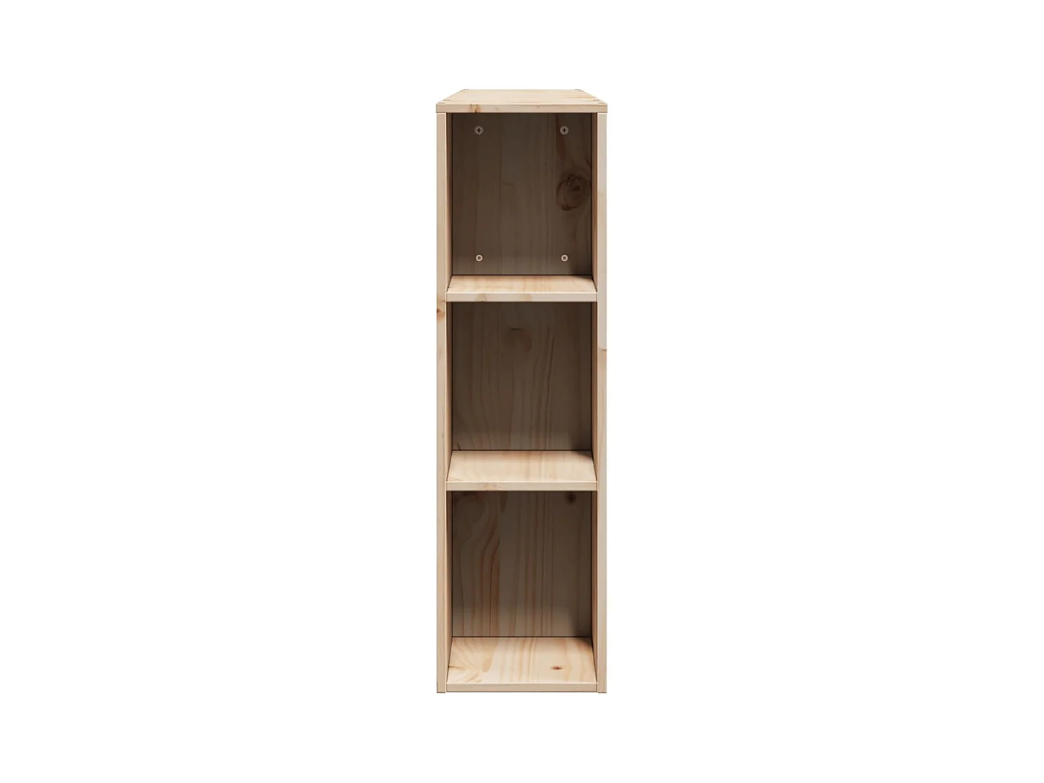 Tête de lit avec rangement 140 cm bois massif de pin
