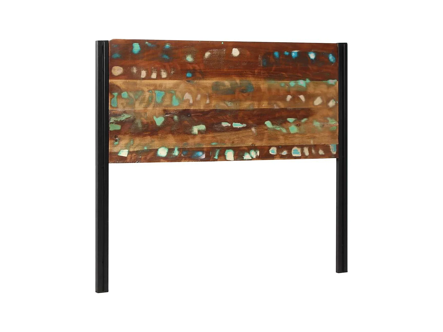 Hoofdeinde 120 cm massief gerecycled en ijzer