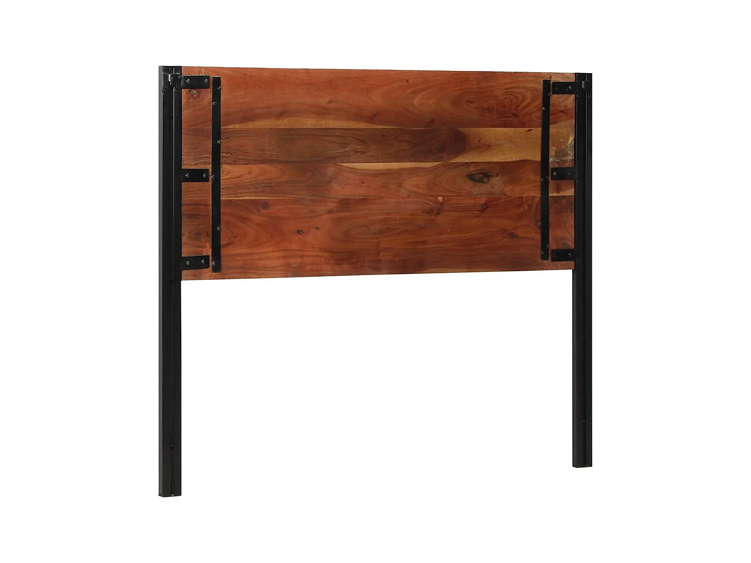 Hoofdeinde 120 cm massief gerecycled en ijzer