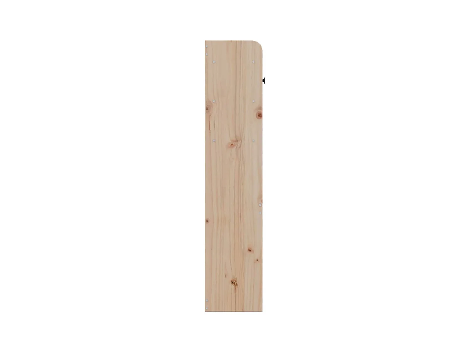 Tête de lit avec rangement 200 cm bois massif de pin