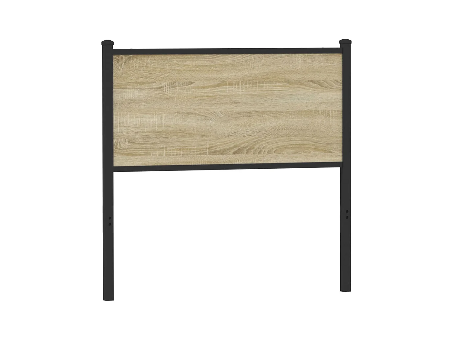 Tête de lit sonoma 90 cm bois d'ingénierie et acier