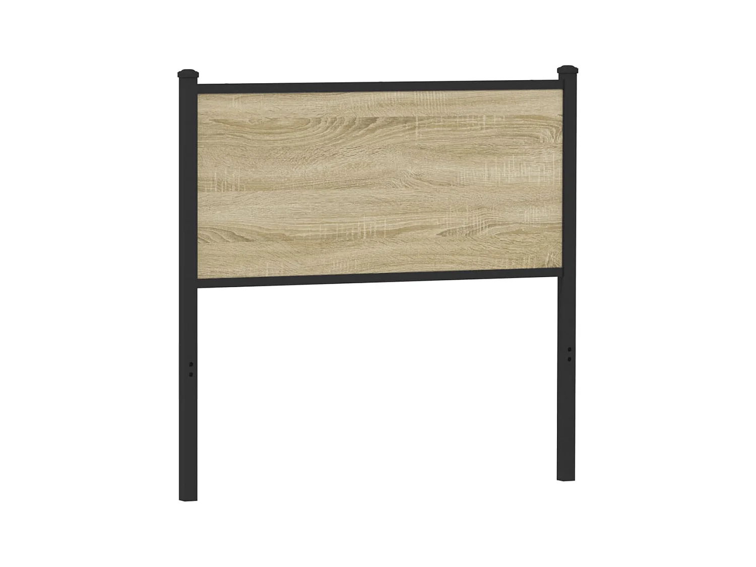 Tête de lit sonoma 90 cm bois d'ingénierie et acier