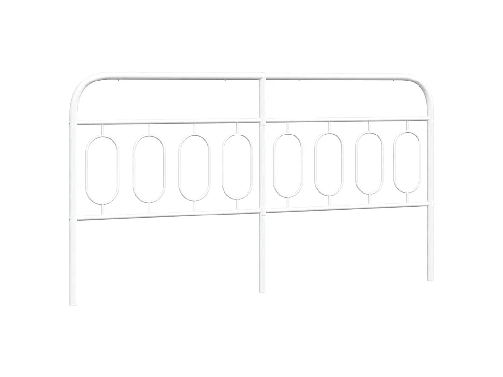 Tête de lit de remplacement métal blanc 193 cm