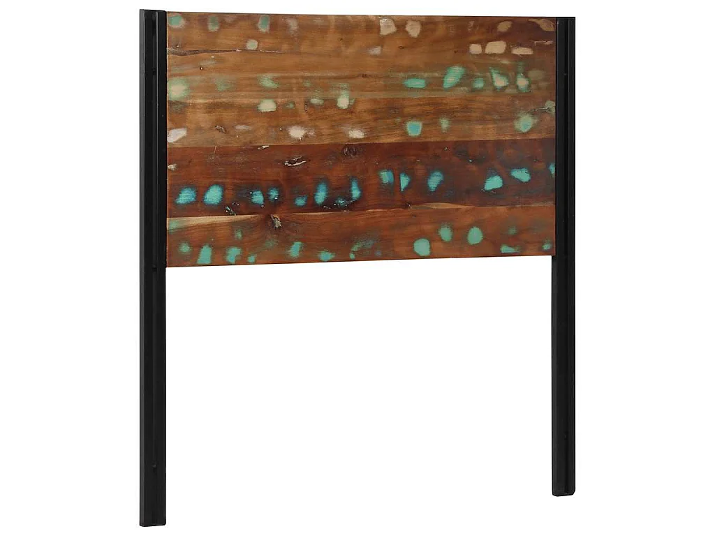 Hoofdeinde 100 cm massief gerecycled en ijzer