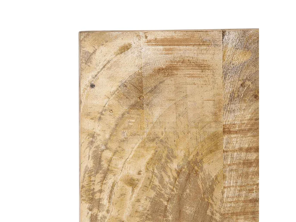 Tête de lit 180 cm bois de manguier brut massif