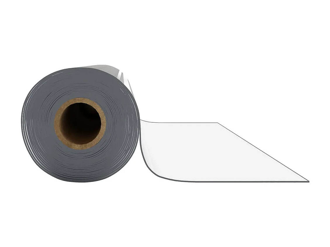 Rouleau transparent de protection de table 0,9x15 m 1,6 mm PVC