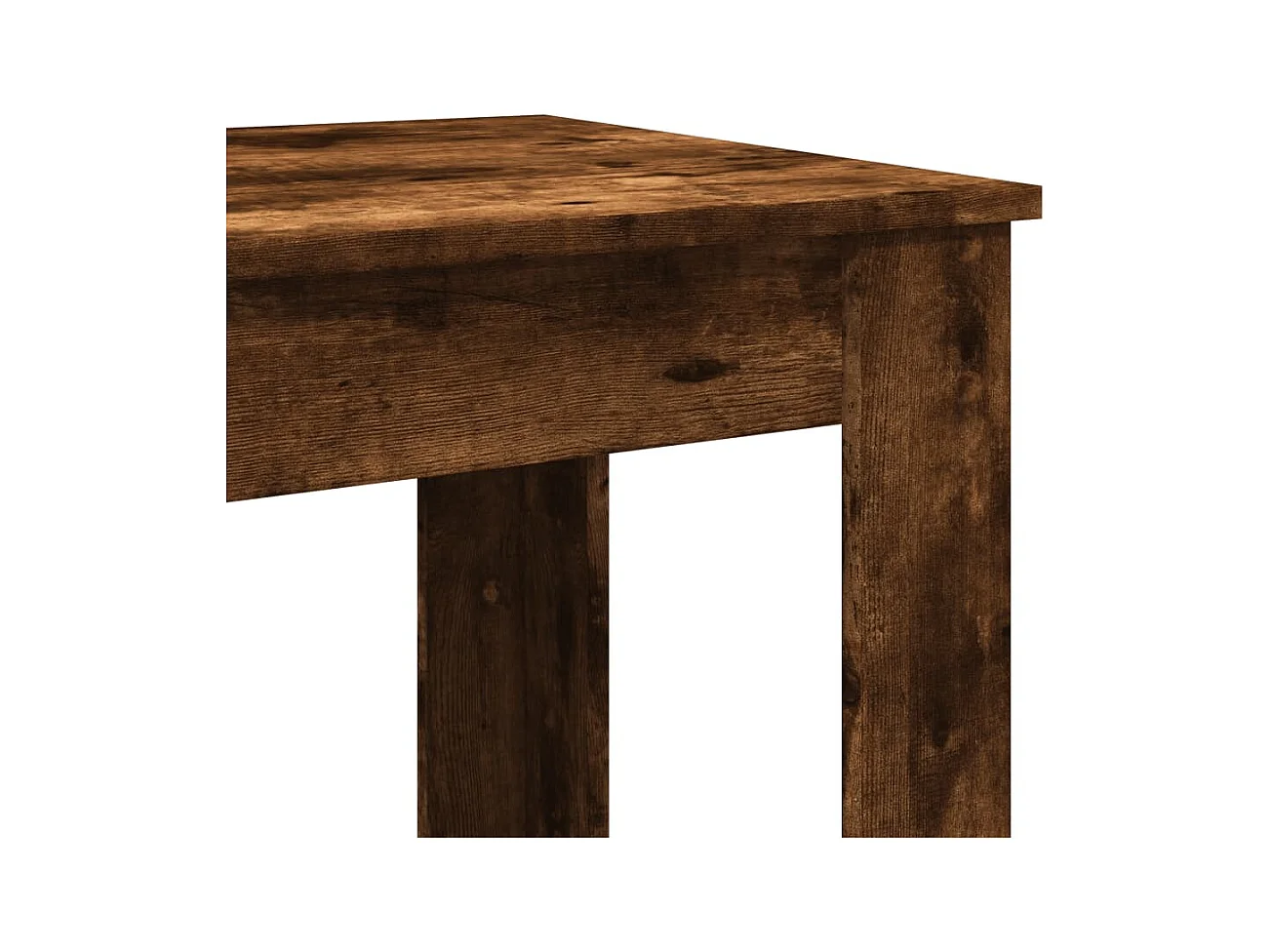 Tavolo da Bar Rovere Fumo 51x50x103,5 cm in Legno Multistrato