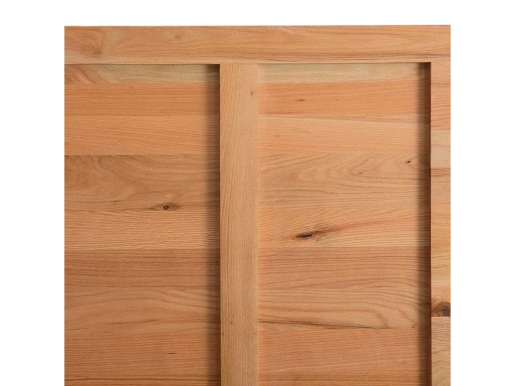 Esstisch Hellbraun 280x120x74 cm Massivholz Eiche Oval