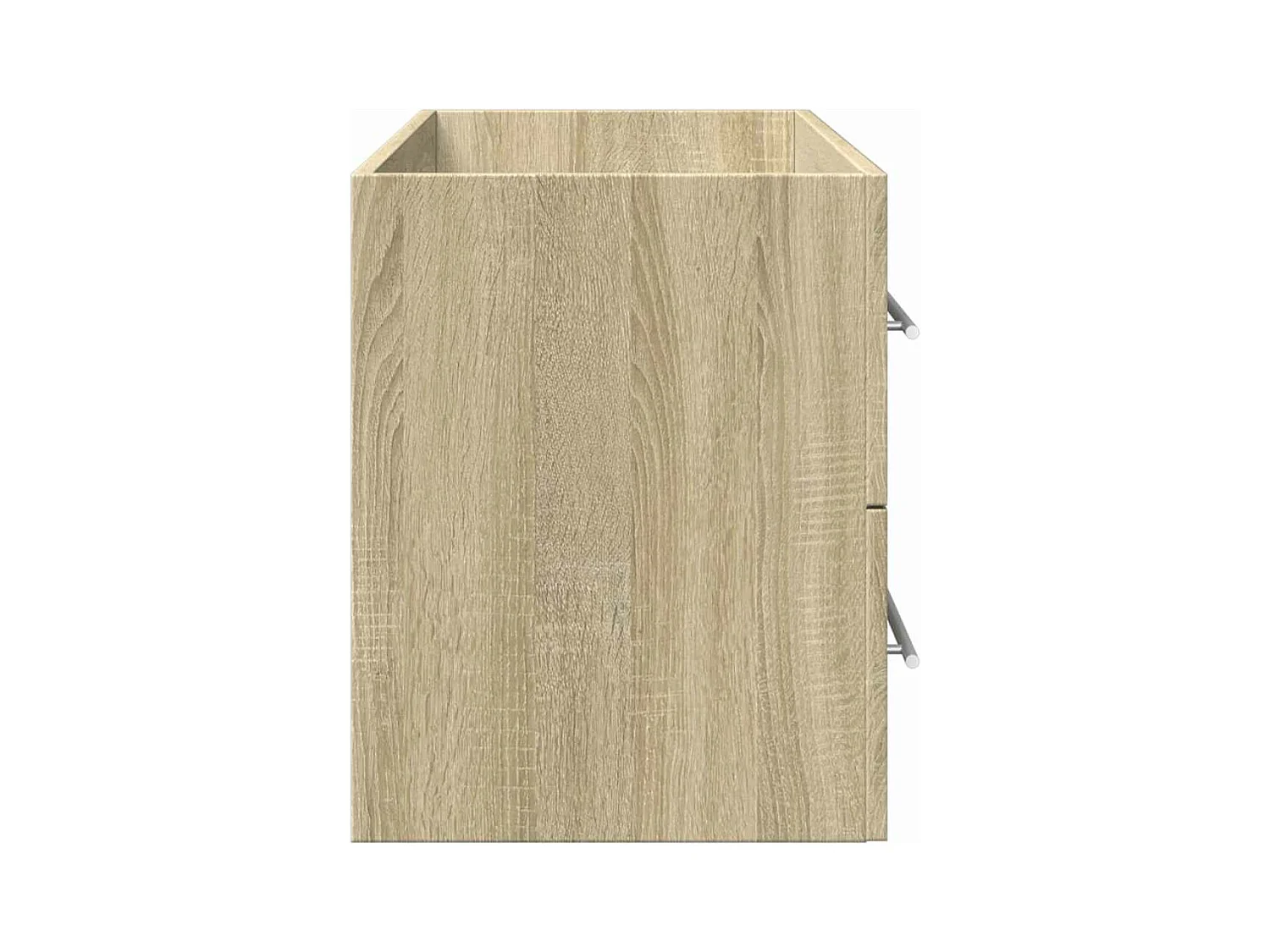 Armoire d'évier Chêne sonoma 100x38,5x48 cm Aggloméré