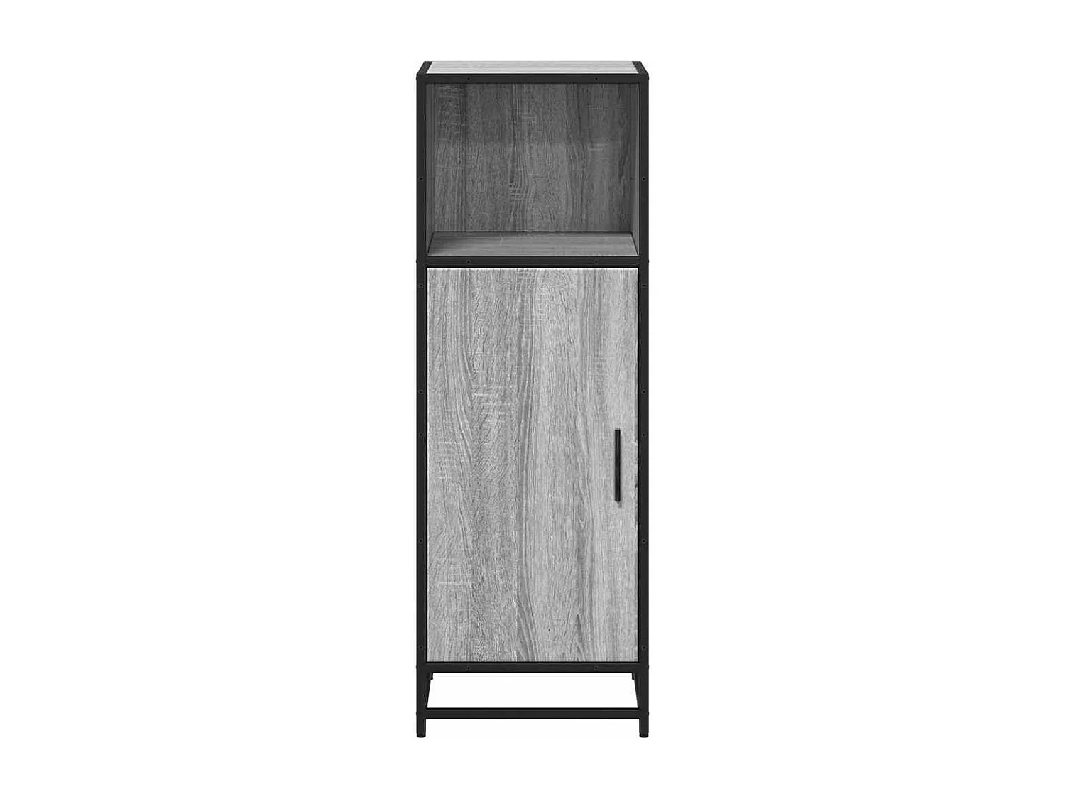 Armadietto Bagno Grigio Sonoma 35x37,5x100 cm Legno Multistrato