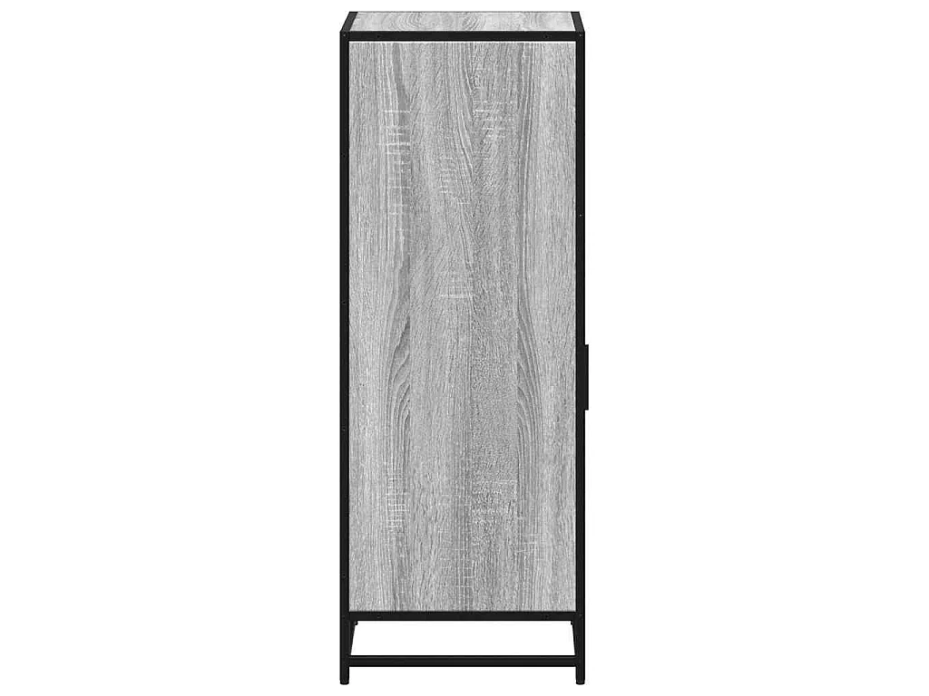 Armoire de salle de bain sonoma gris 35x37,5x100 cm