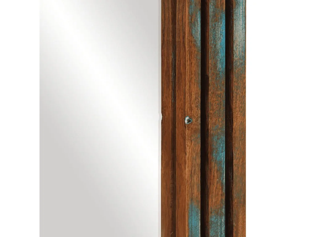 Badkamerspiegel 50x70 cm massief acaciahout en glas