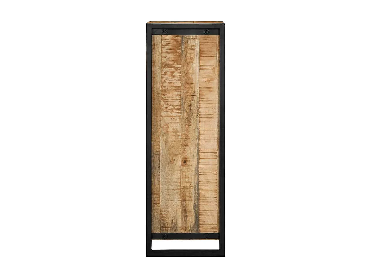 Badkamerkast 40x30x90 cm massief ruw mangohout