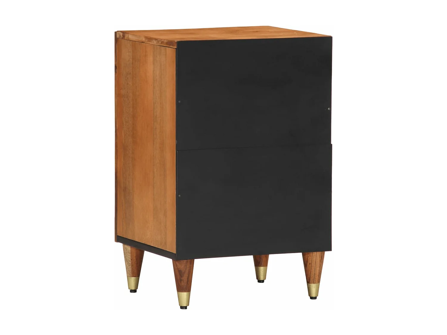 Armoire de salle de bain 38x33x58 cm bois massif de manguier