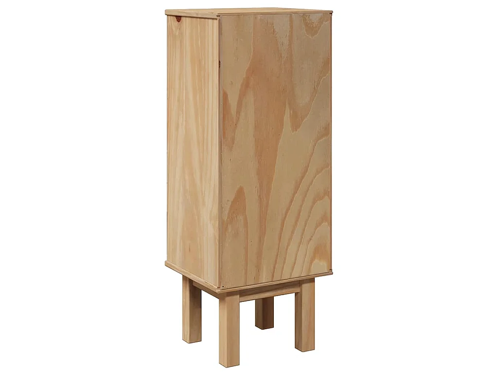 Armoire de salle de bain "OTTA" 35x30x90 cm bois massif de pin
