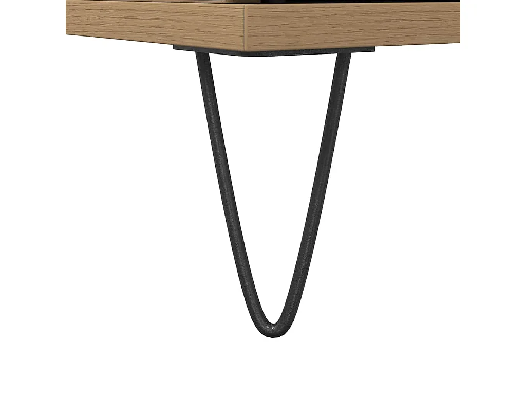 Armoire de salle de bain chêne artisanal 30x30x100 cm