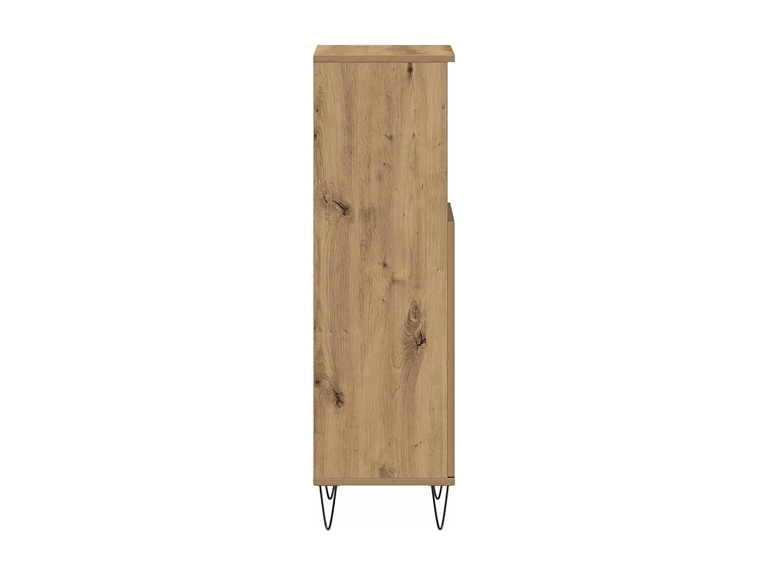Armoire de salle de bain chêne artisanal 30x30x100 cm