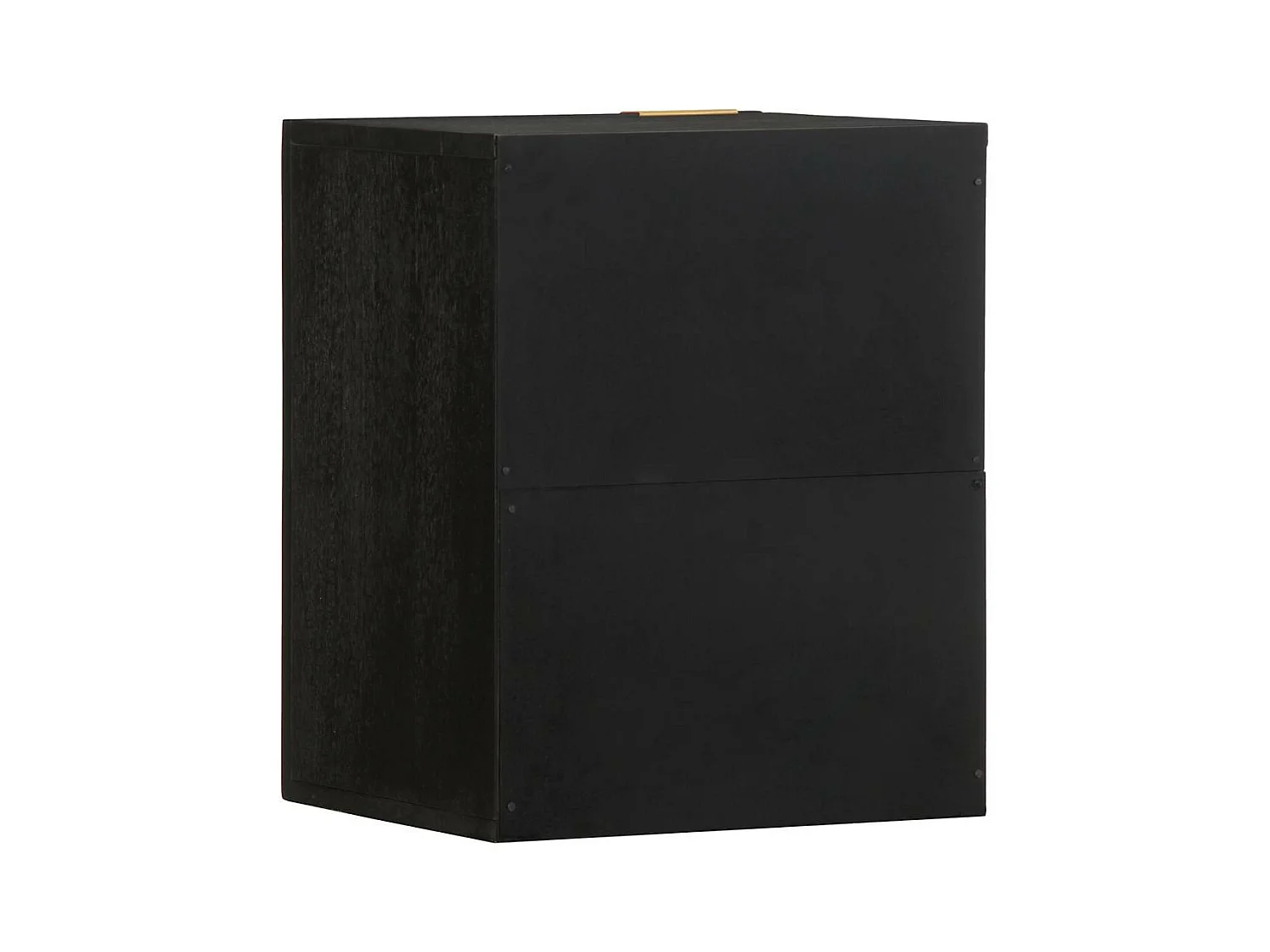 Armoire murale de salle de bain noir bois d'ingénierie